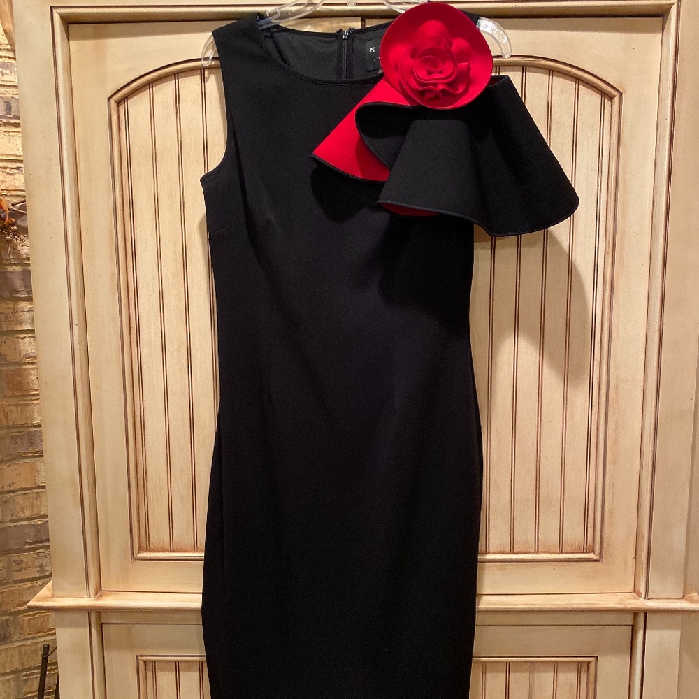 Nero by Jatin Varma, Floral Sheath Dress